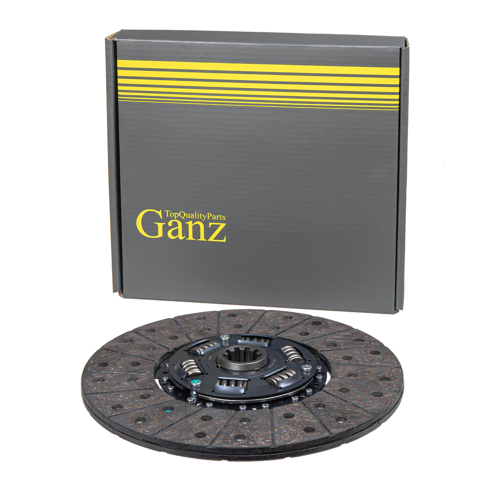 Диск сцепления ГАЗ-53,3307,66, ГАЗПАЗ (змз. 511513 V8) GANZ GIE36238