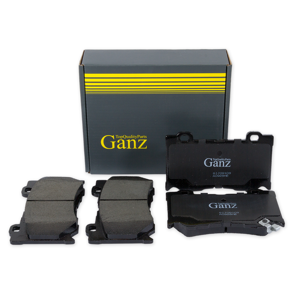 Колодки передние INFINITI FX35FX37FX50G37NISSAN Z350 08-> GANZ GIJ09103