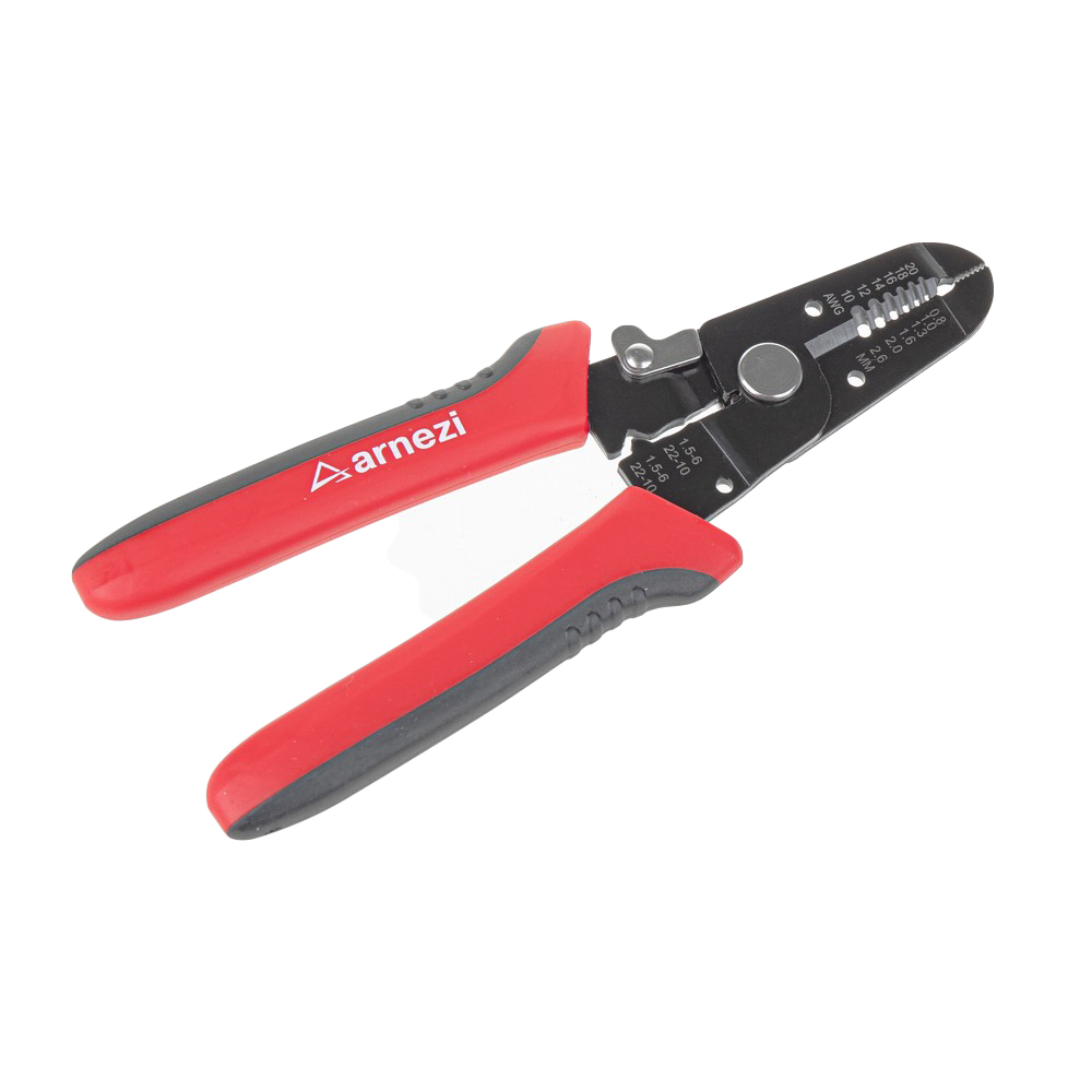 Клещи (стриппер) для снятия изоляции 190 мм ARNEZI R6041003