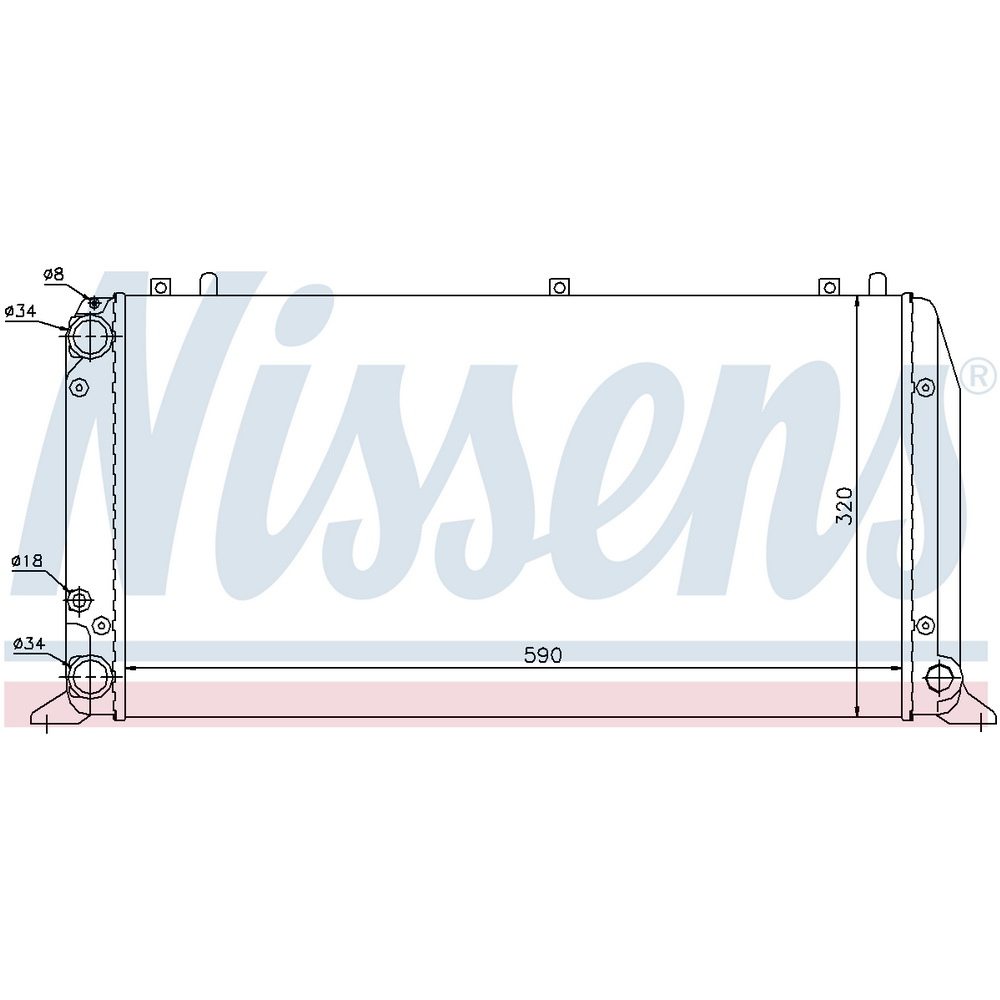 Nissens страна производитель. 604361 Nissens. Nissens радиатор 380x562. Nissens радиатор охлаждения Ауди. Радиатор Ауди 80 Размеры.