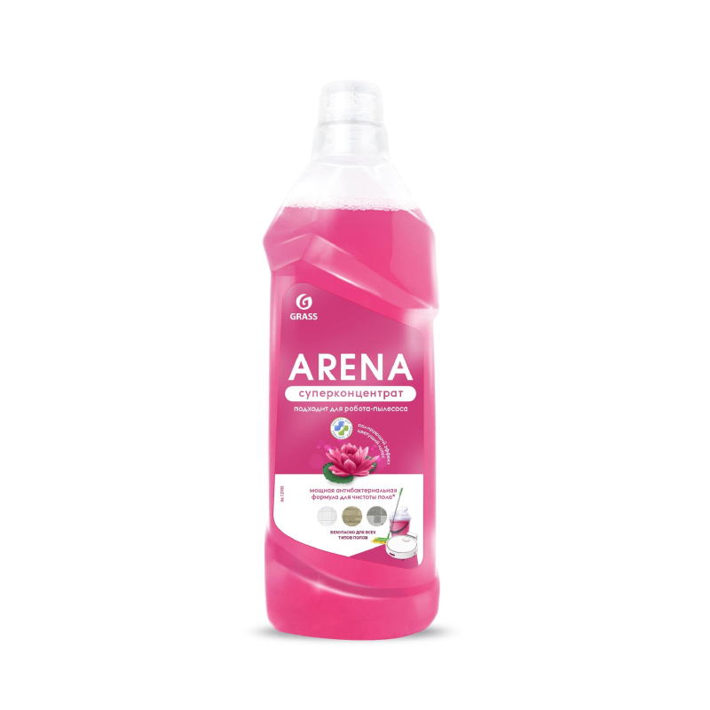 Средство для мытья пола Grass Arena с полирующим эффектом цветущий ...