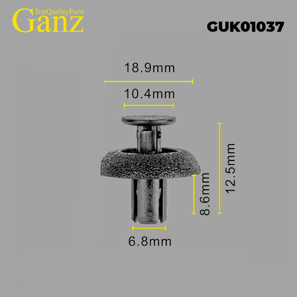 Клипса универсальная  GANZ GUK01037