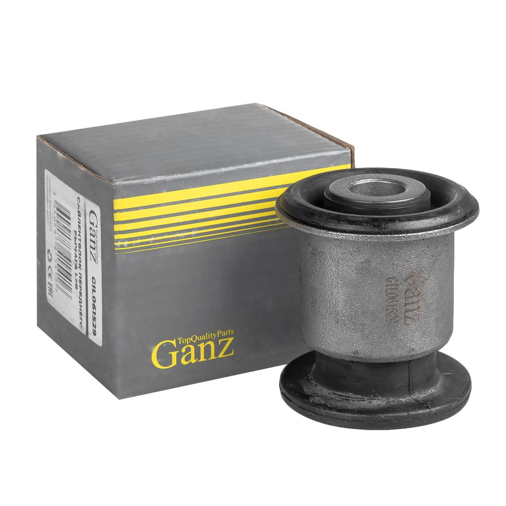 Сайлентблок переднего рычага L=R (задний, без кронштейна) FORD Focus IIMAZDA 3VOLVO S40 II GANZ GIL061529