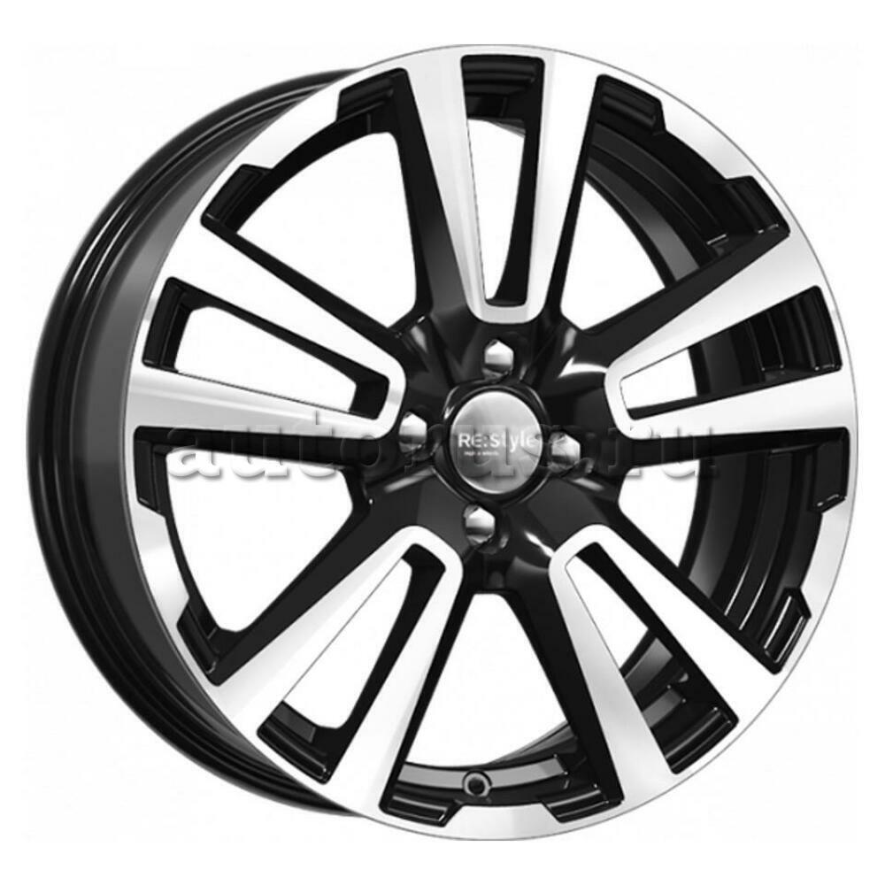 Диск литой R17 6.5J 4x100/60.1 ET43 КИК КС874 Алмаз черный 74870 КИК  артикул 74870 - цена, характеристики, купить в Москве в интернет-магазине  автозапчастей АВТОРУСЬ