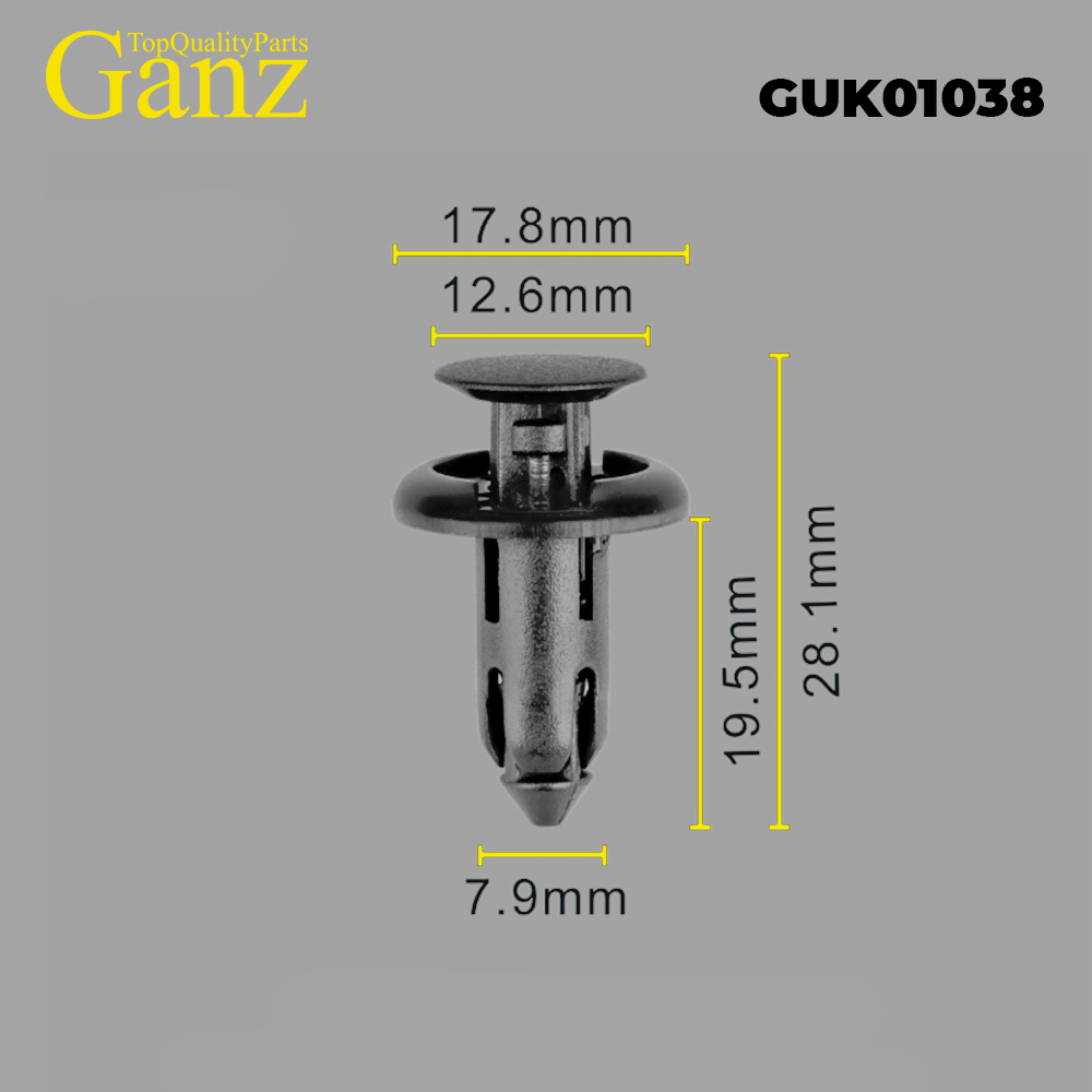 Клипса универсальная  GANZ GUK01038