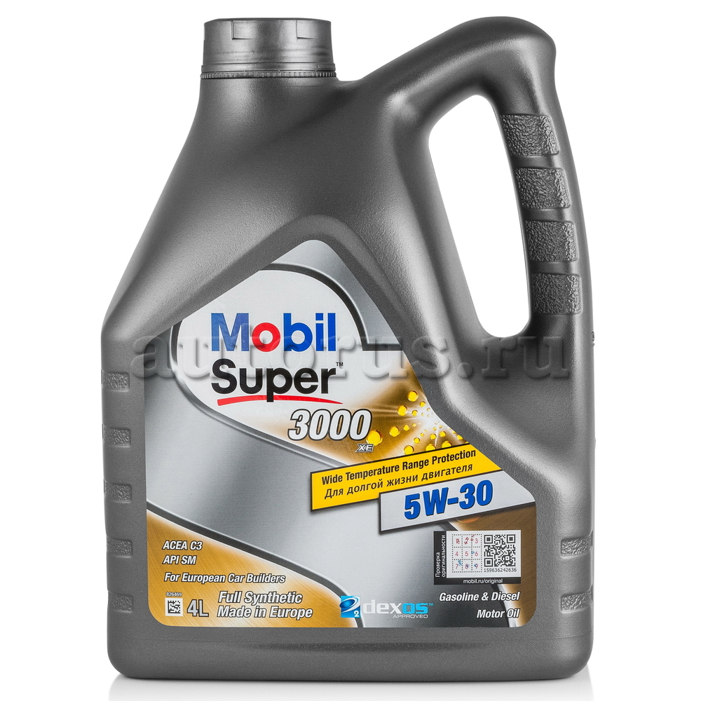 Mobil 153018 Масло моторное синтетика 5W-30 4 л.