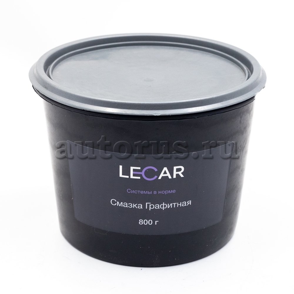 Смазка графитная 800 гр. (ведро) LECAR LECAR000040710 LECAR артикул  LECAR000040710 - цена, характеристики, купить в Москве в интернет-магазине  автозапчастей АВТОРУСЬ