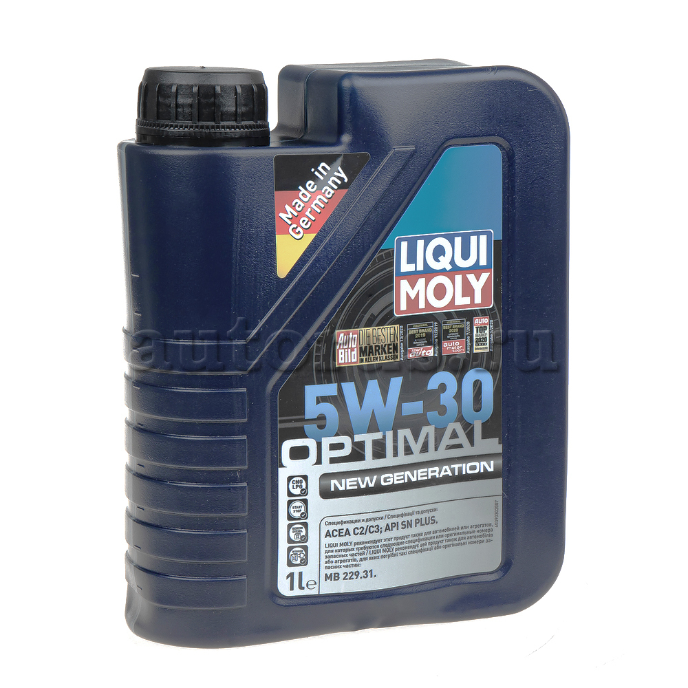 39030 LIQUI MOLY LiquiMoly НС-синт. мот.масло Optimal New Generation 5W-30  (1л)