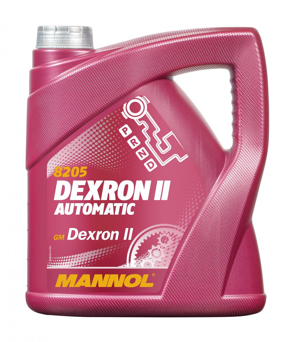Масло трансмиссионное ATF Dexron II Avtomatik мин. (4л) (Mannol)