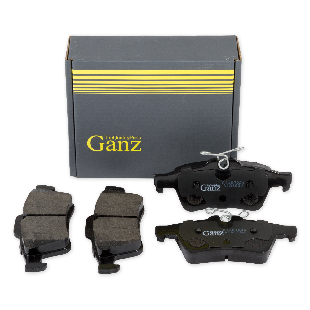 Колодки задние FORDMAZDANISOPRENVOL GANZ GIJ07004