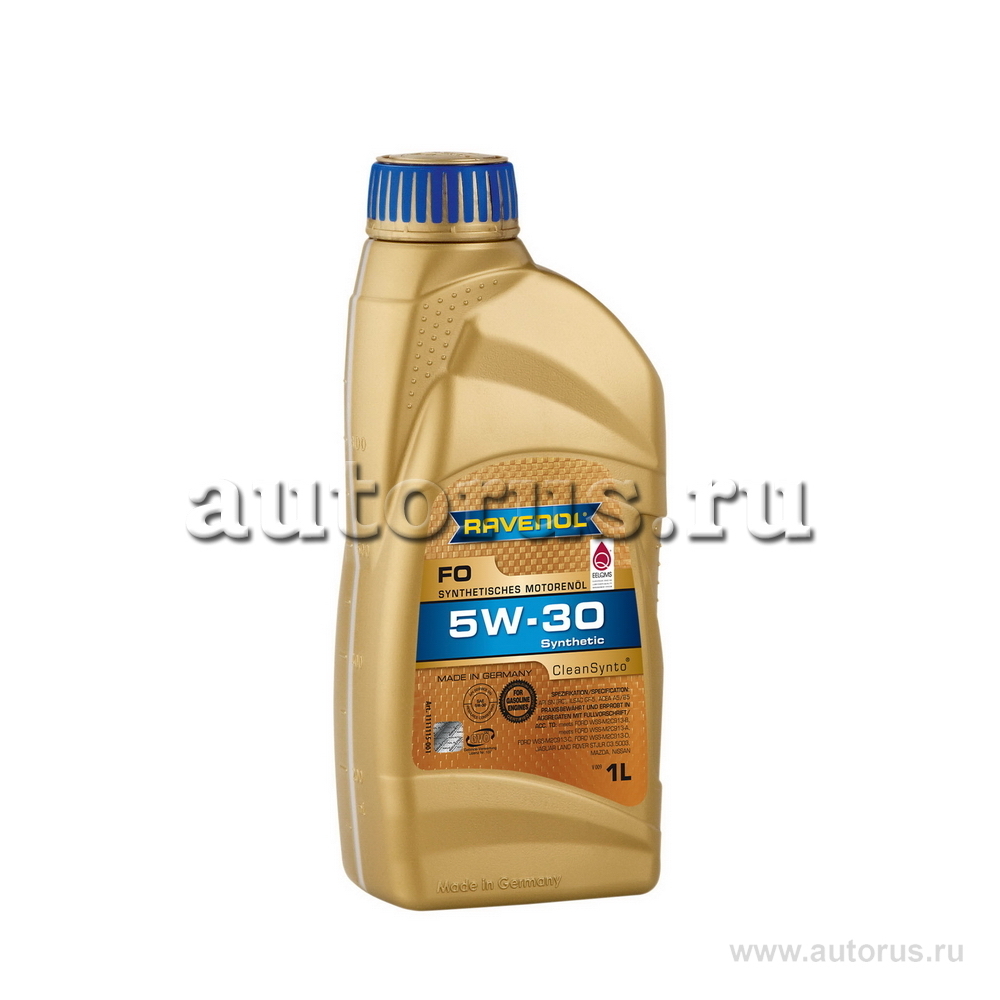 Масло моторное Ravenol FO 5W-30 синтетическое 1 л 4014835722613 - цена .