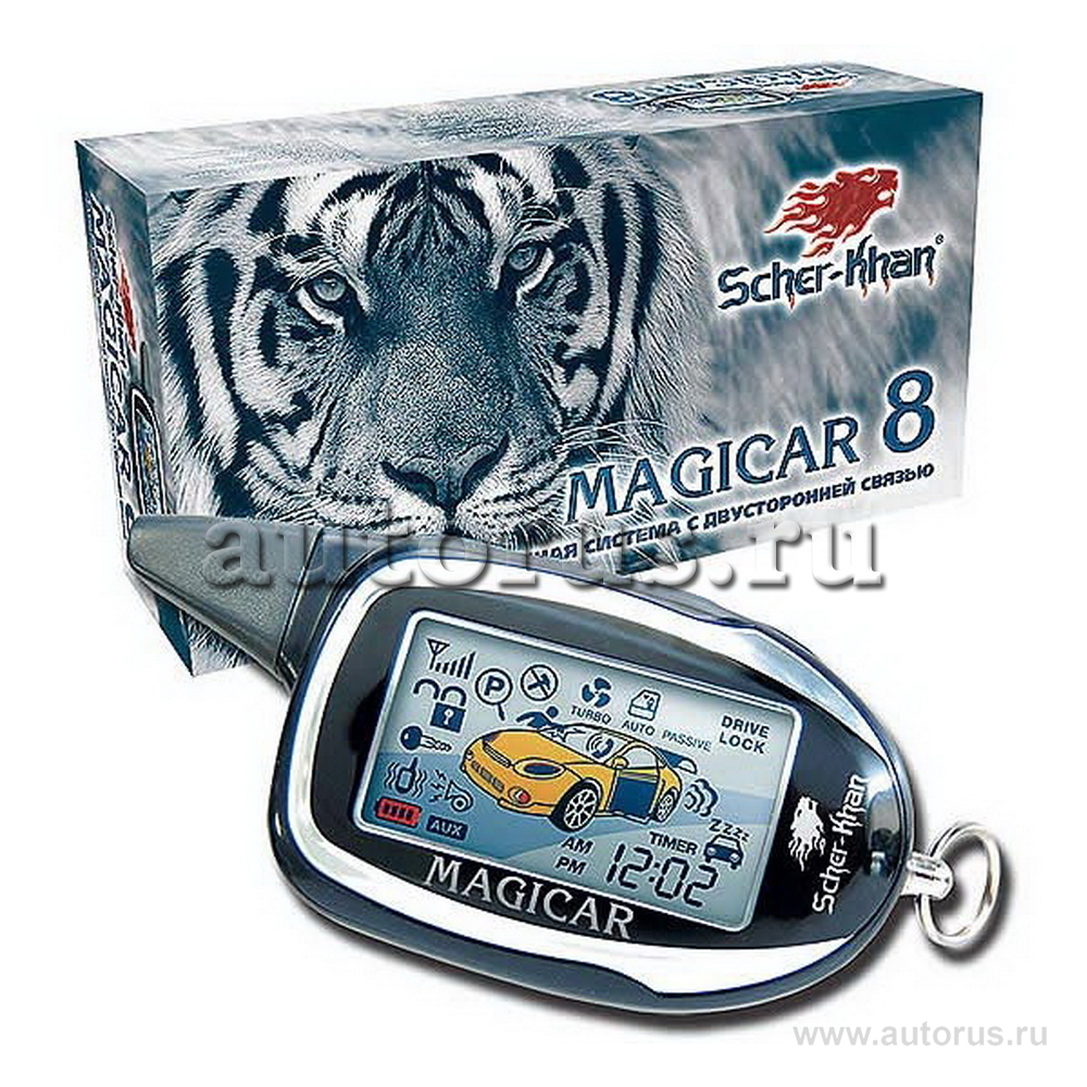 Сигнализация SCHER-KHAN Magicar 8H,обратная связь SCHER-KHAN артикул ...