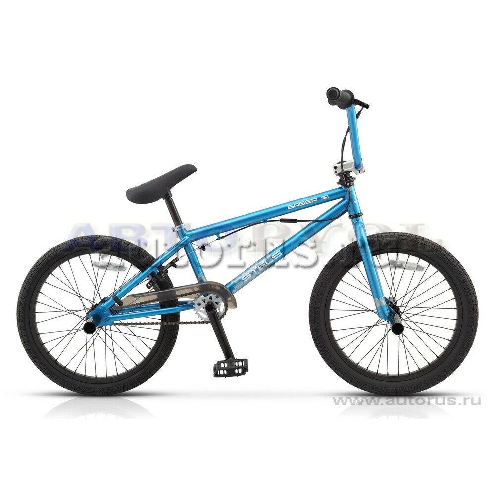 Велосипед 20 BMX STELS Saber S1 (2015) количество скоростей 1 рама сталь 10  голубой STELS артикул LU064190 - цена, характеристики, купить в Москве в  интернет-магазине автозапчастей АВТОРУСЬ