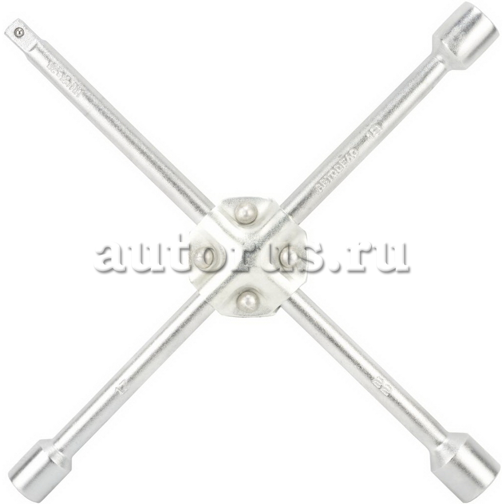 Ключ баллонный крестовой 17х19х22 1/2" усиленный АвтоDело