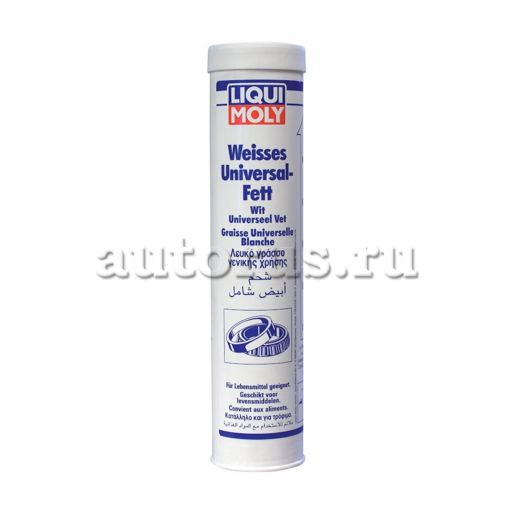 LIQUI MOLY 8918 LiquiMoly Белая универс.смазка Weisses Universal-Fett  (0,4кг)