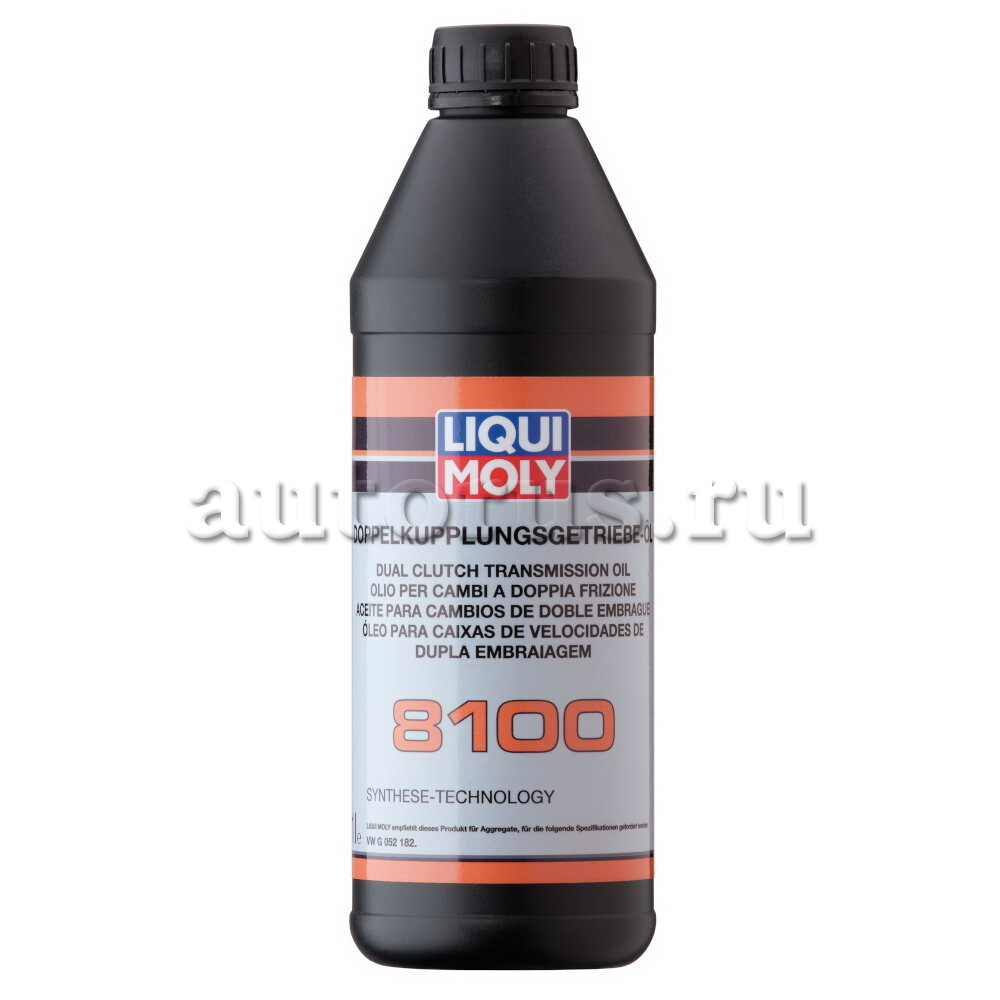 LIQUI MOLY 3640 НС-синтетическое трансмиссионное масло для DSG  Doppelkupplungsgetriebe-Oil 8100 1л