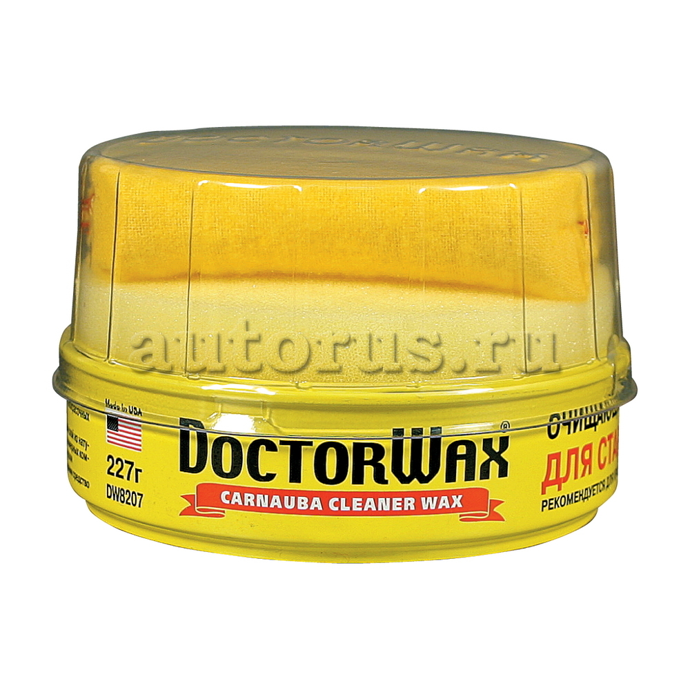 Doctor Wax DW8207 Пастообразный очищающий полироль-защита с воском  