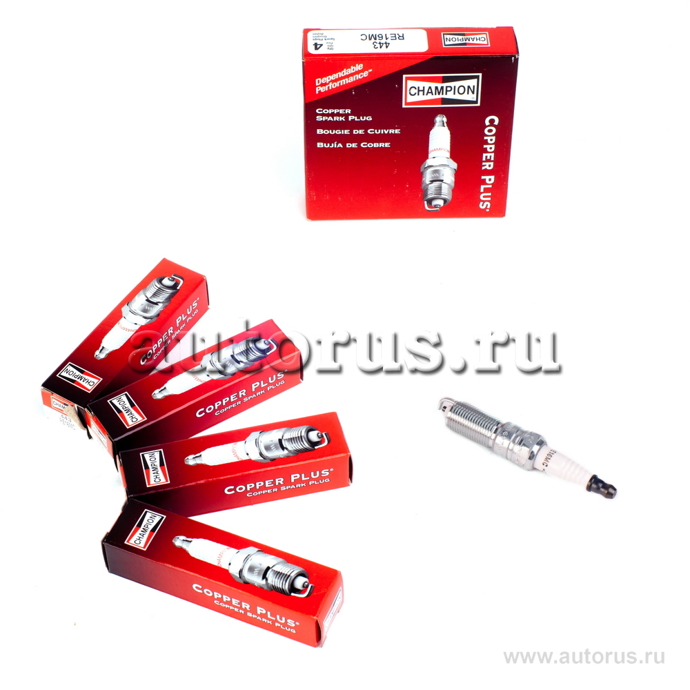 Champion CCH443 Свеча зажигания для а/м ГАЗ-31105 двигатель Chrysler  RE16MC/T04 ()