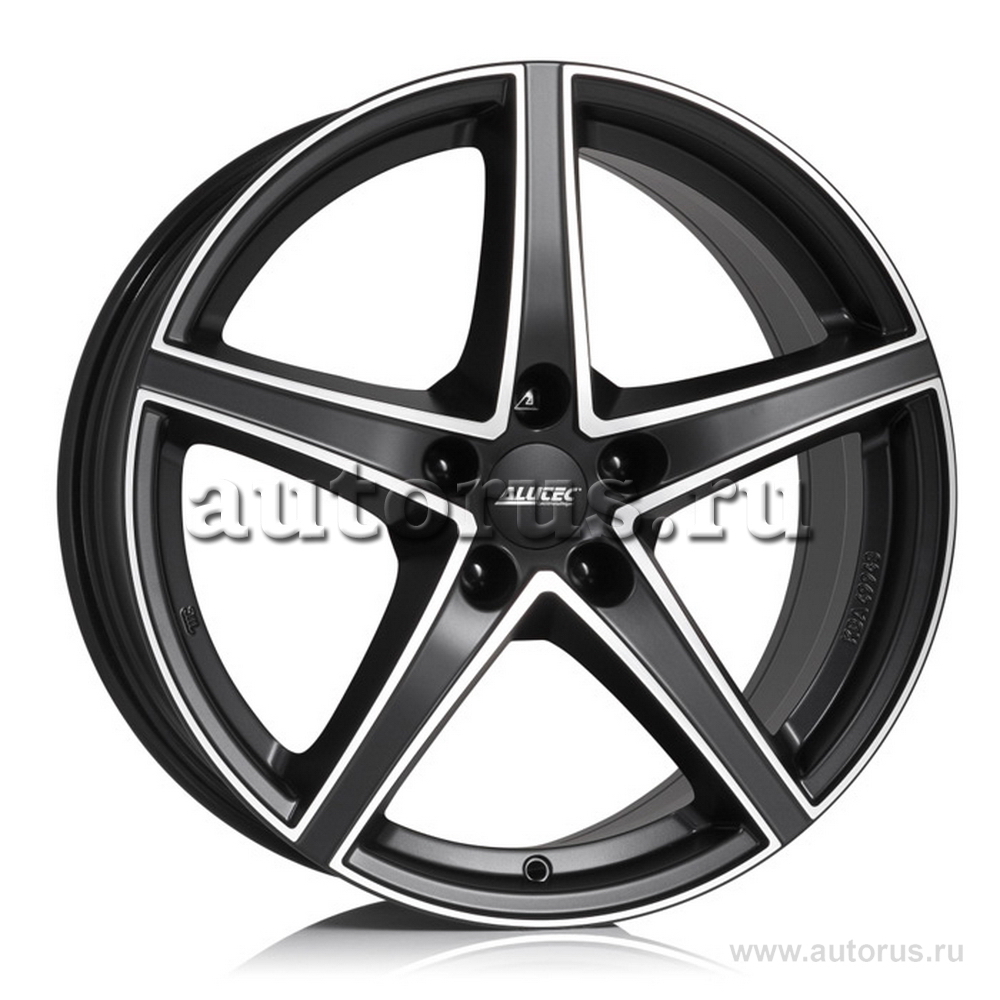 Диск литой R19 8J 5x114.3/70.1 ET45 ALUTEC Raptr Racing Black Front ...