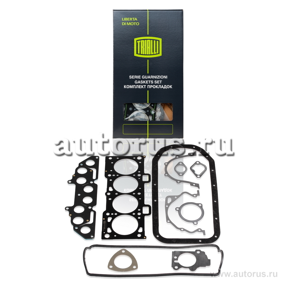 Прокладки двигателя кмпл. для а/м Лада Granta (10-)/Kalina II (13-) (дв.  21116 1.6 8V) TRIALLI GZ 101 7028 TRIALLI артикул GZ 101 7028 - цена,  характеристики, купить в Москве в интернет-магазине автозапчастей АВТОРУСЬ