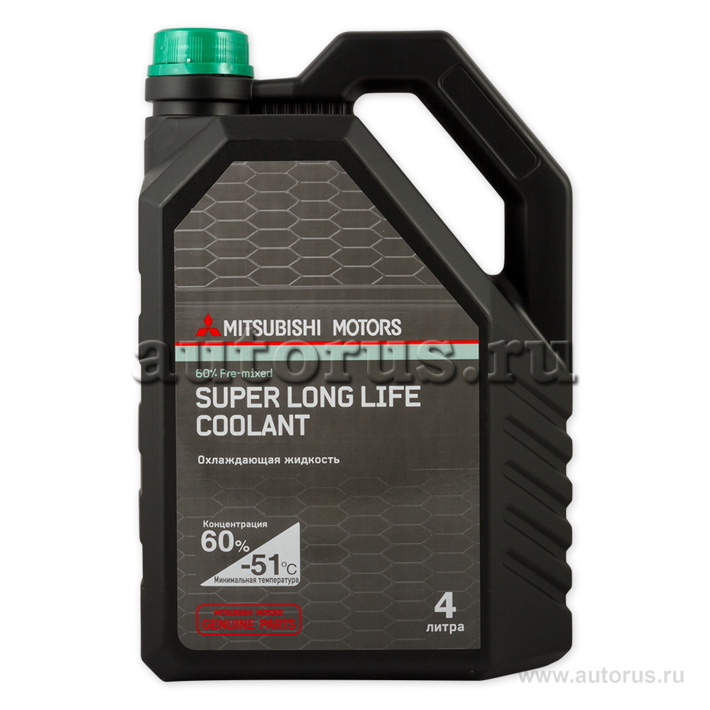 Антифриз MITSUBISHI Super long life coolant готовый зеленый 4 л MZ320292 MITSUBISHI артикул MZ320292 - цена, характеристики, купить в Москве в интернет-магазине автозапчастей АВТОРУСЬ