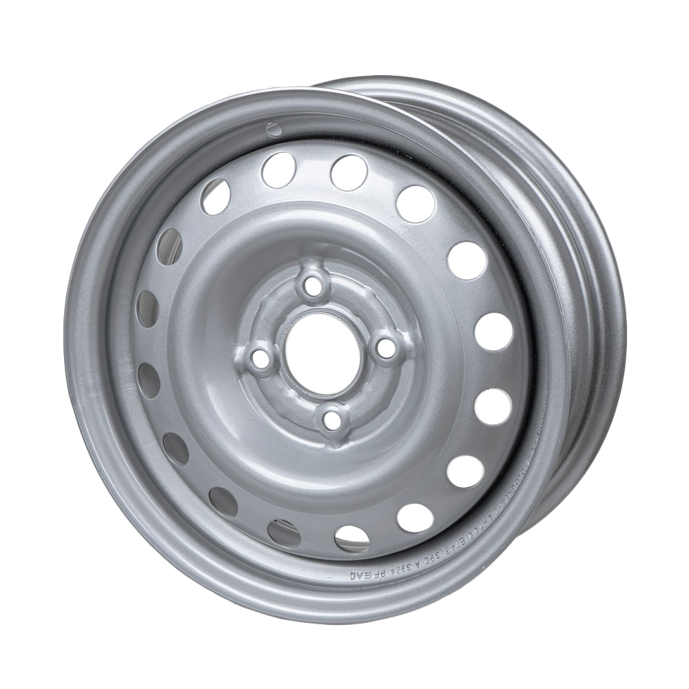 Диск штампованный R14 5.5J 4x10060.1 ET43 GANZ Silver GRN14027