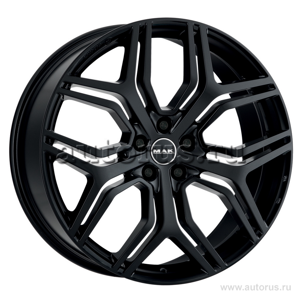 Диск литой R22 9.5J 5x108/63.4 ET43 MAK Kingdom Gloss Black ...