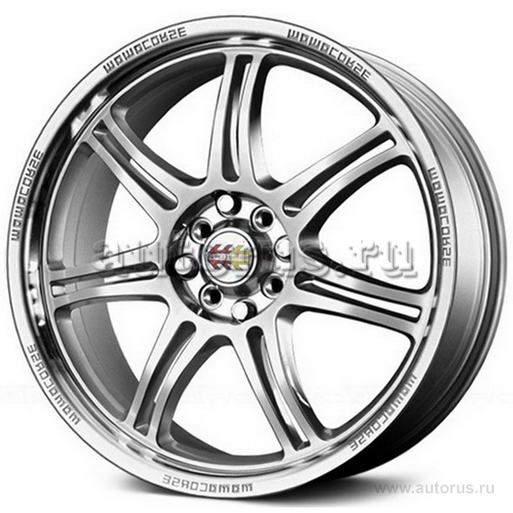 Диск литой R15 6.5J 4x108/65.1 ET25 MOMO NEXT Glossy Silver-Polished ...