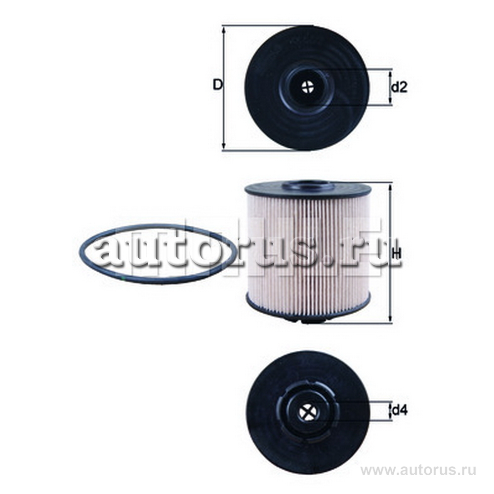 Фильтр топливный KNECHT/MAHLE KX67/2D KNECHT/MAHLE артикул KX67/2D ...