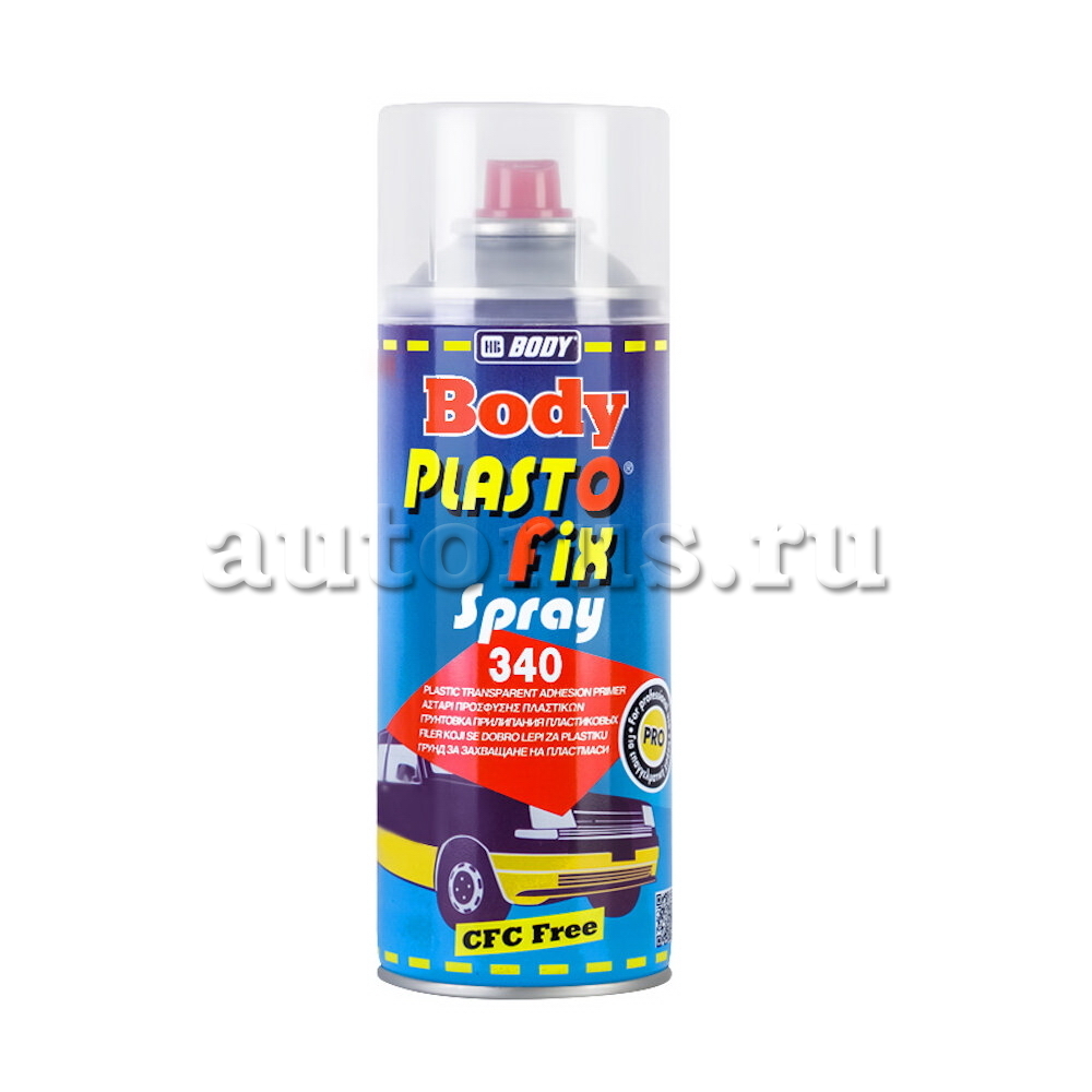 HB BODY 5100000010 Грунт по пластику спрей 340 Plastofix, 0,4кг