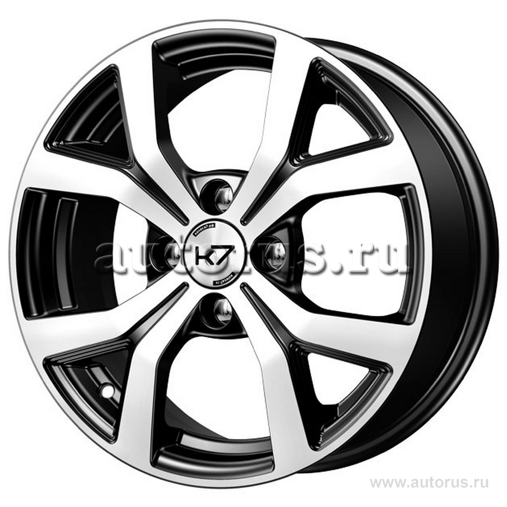 Диск литой R15 6J 4x100/60.1 ET40 K7 K-147 Домино 14701AK K7 артикул ...