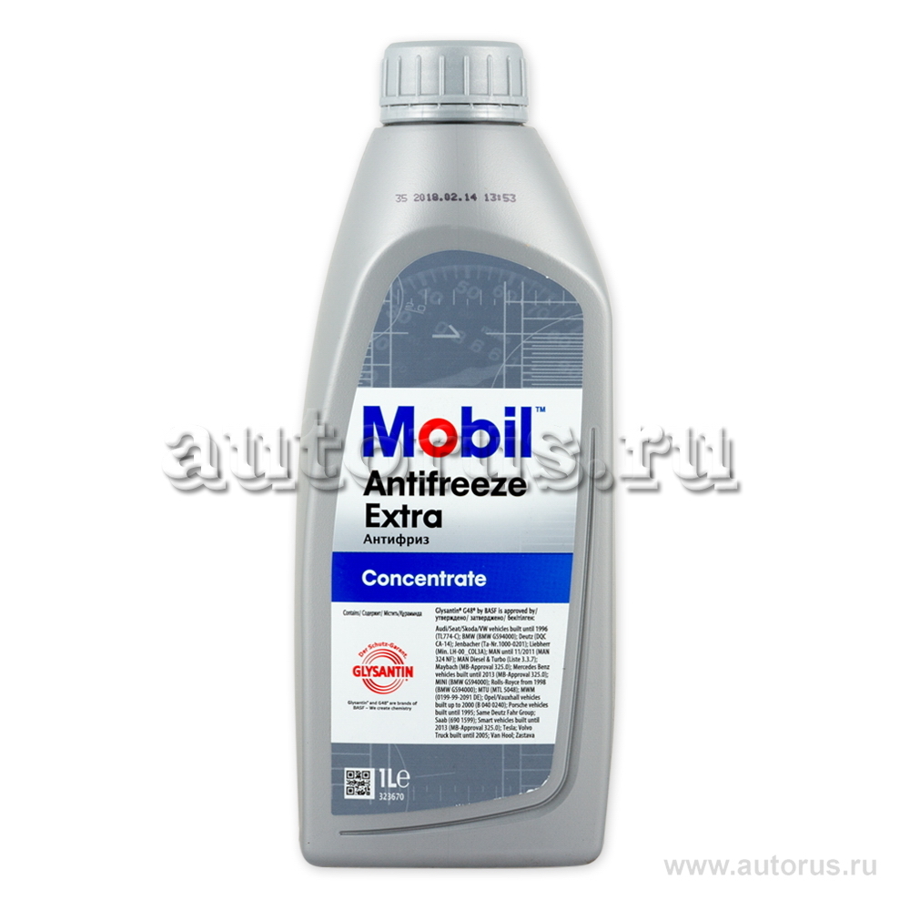 Антифриз mobil antifreeze extra