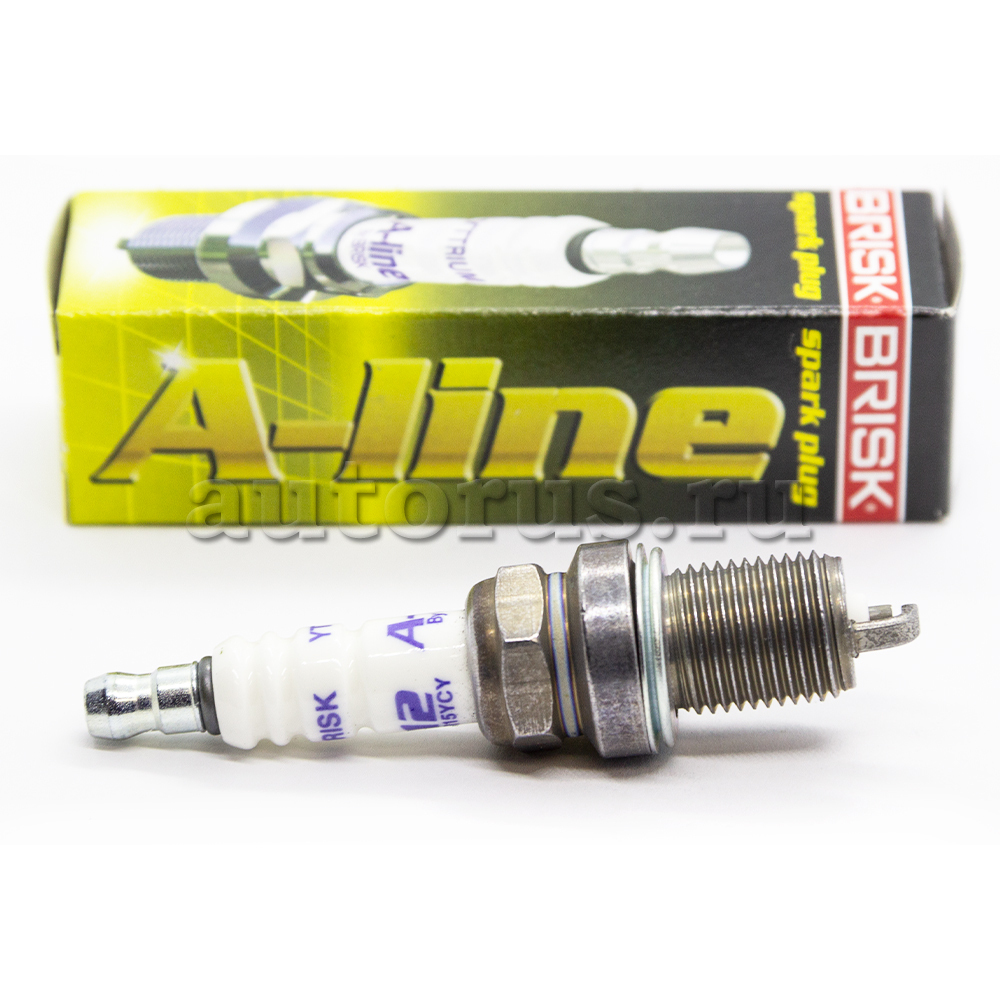 BRISK ALINE12 Свеча зажигания для а/м ВАЗ 2110-2172 16кл. A-LINE  12/DR15YCY-N/B