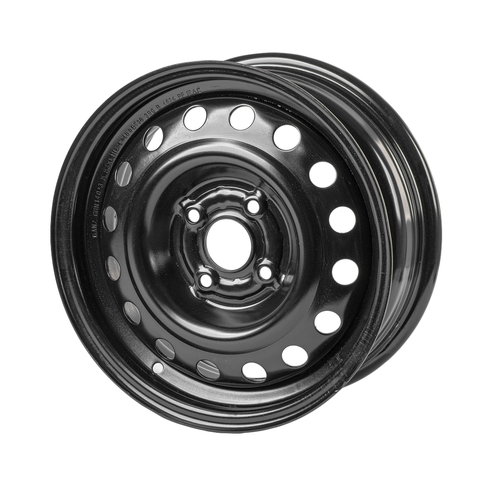 Диск штампованный R14 5.5J 4x10054.1 ET38 GANZ Black GRN14023