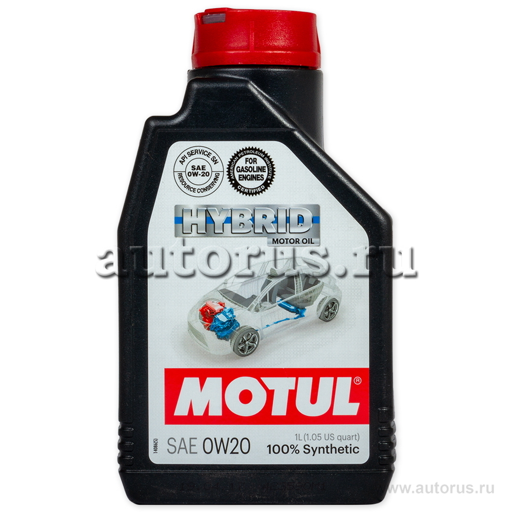 MOTUL 107141 Масло моторное синтетика 0W-20 1 л.