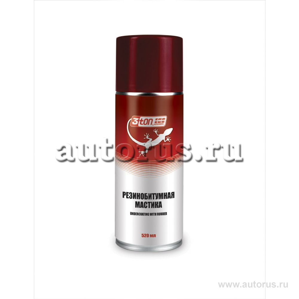 3Ton 40041 Мастика резинобитумная UNDERCOATING with RUBBER 520см3 ТС-519