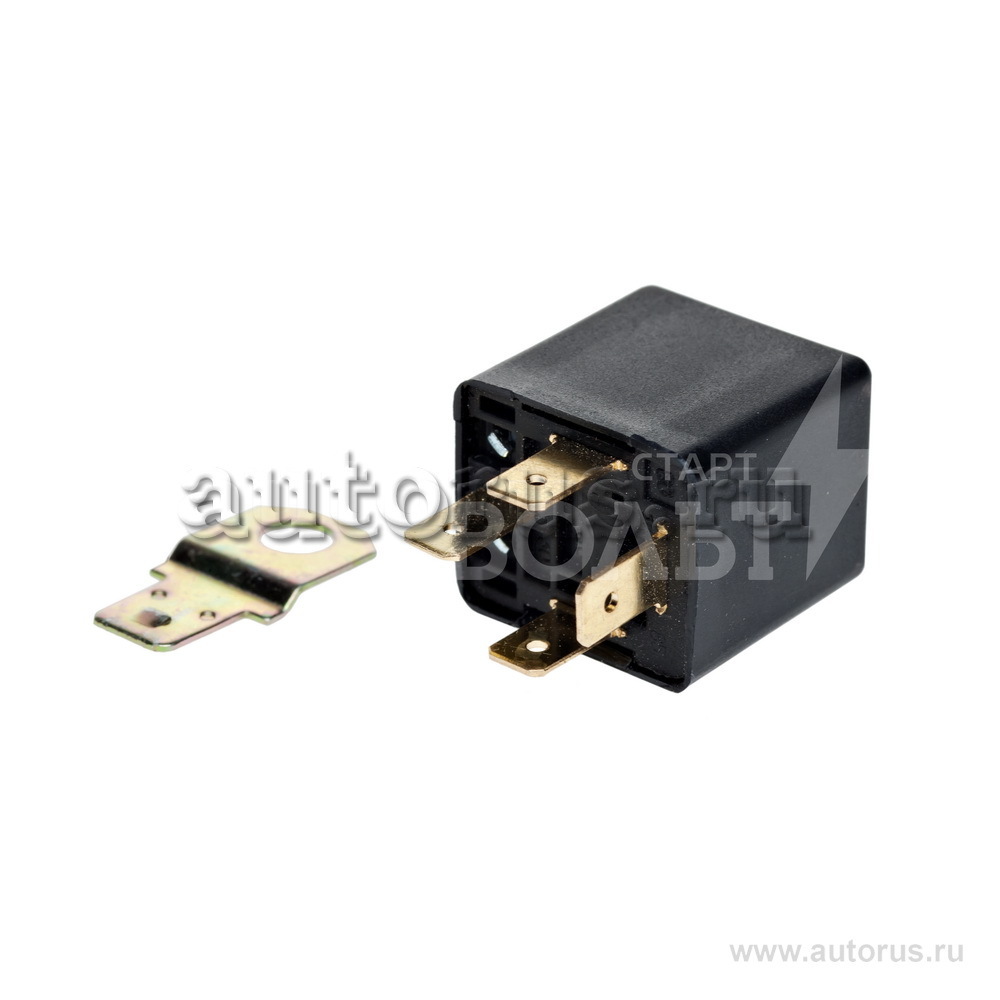 STARTVOLT SCR0104 Реле автомобильное 4 конт. 12V 30A (с кронштейном) (SCR  0104)