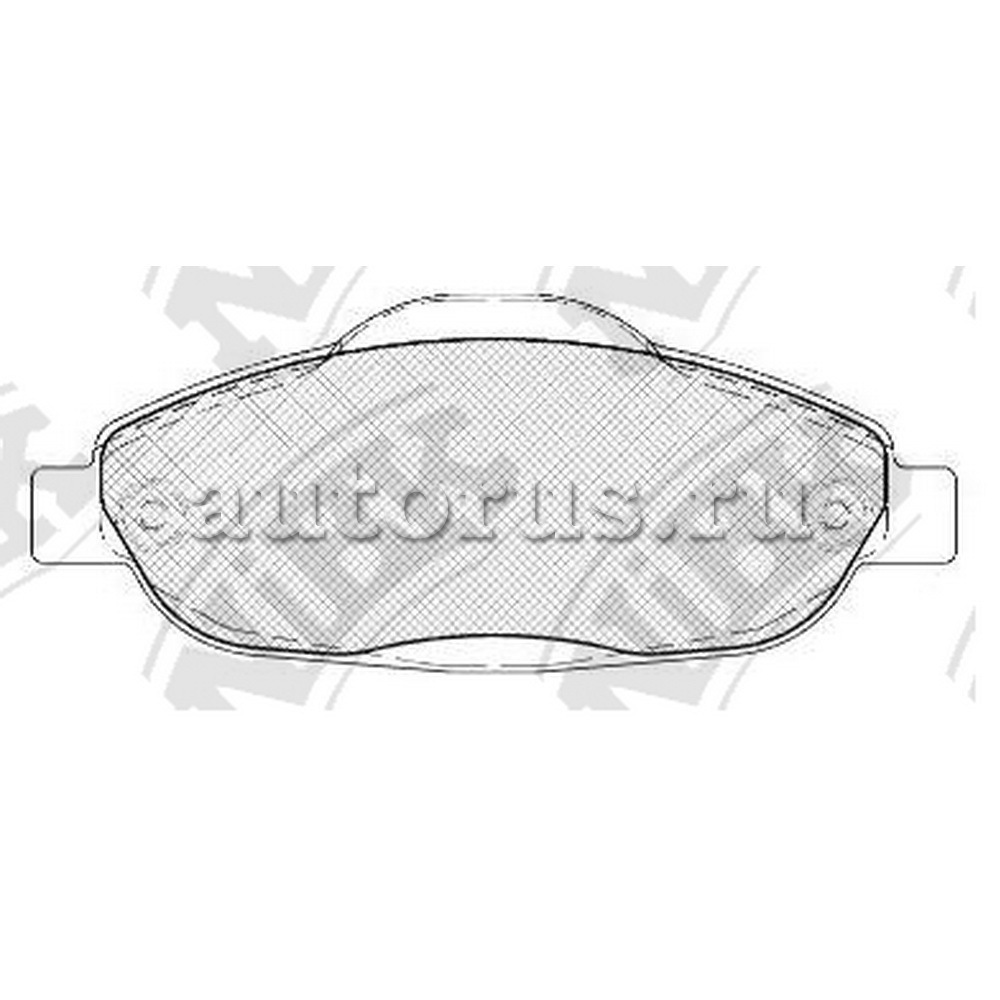 Авторусь колодки тормозные