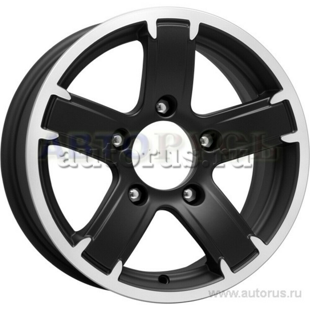 Диск литой R15 6.5J 5x139.7/108.1 ET15 КИК Ангара алмаз мэт 11400 КИК ...