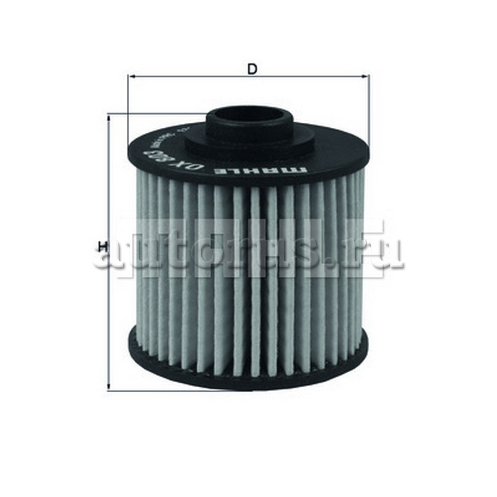 Фильтр масляный YAMAHA Moto KNECHT/MAHLE OX 803 KNECHT/MAHLE артикул OX ...