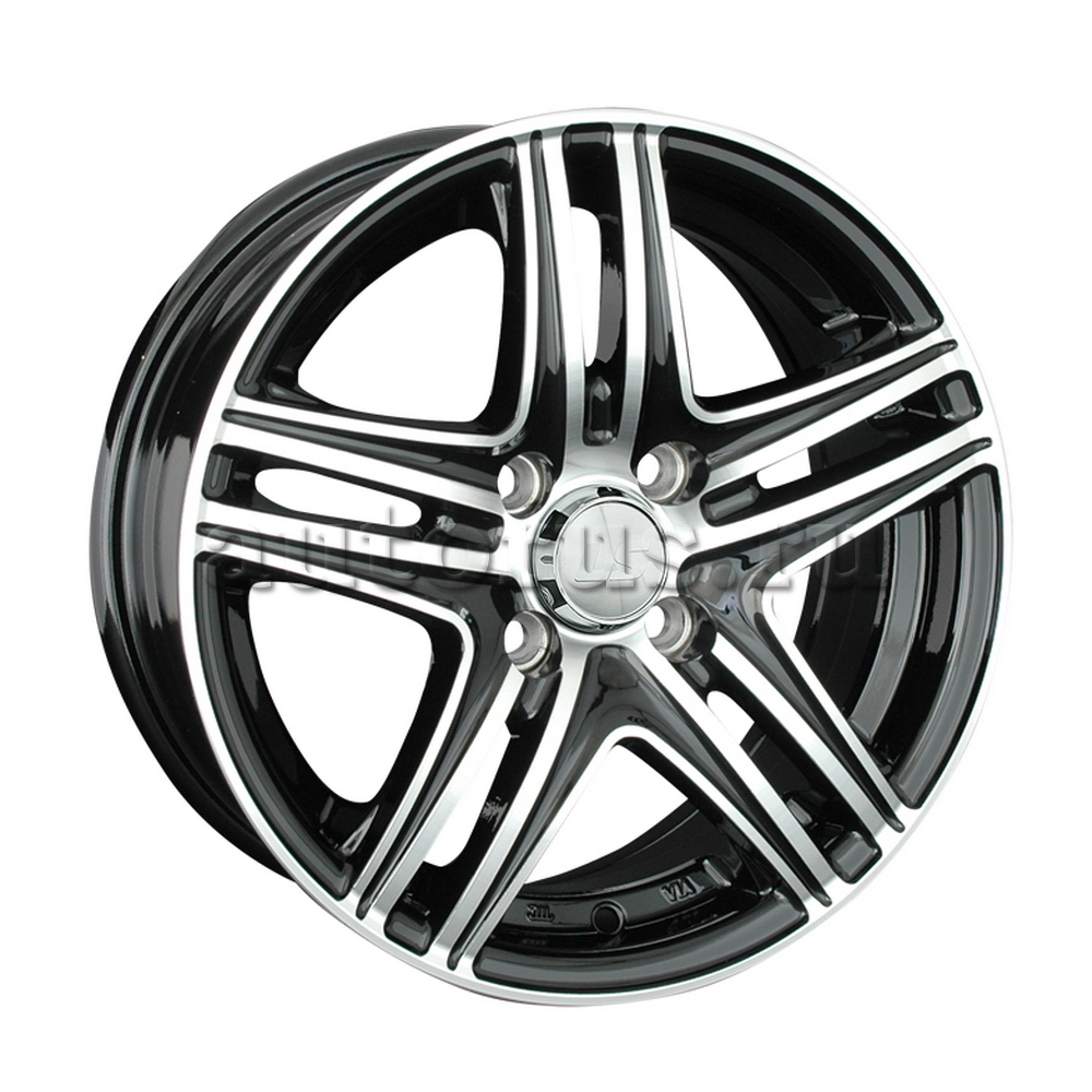 Диск литой R17 7J 4x100/60.1 ET40 LS L048 BKF S045809 LS артикул ...