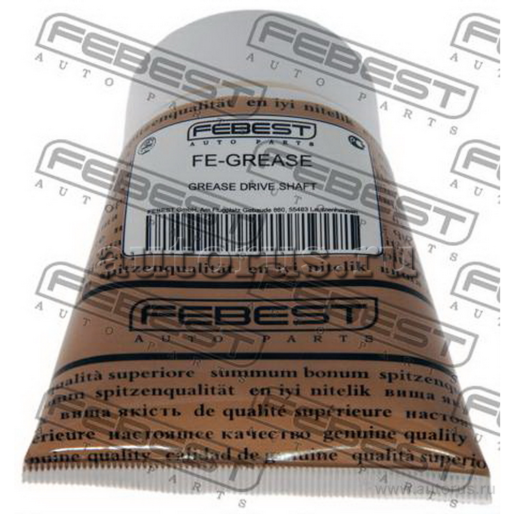 Смазка наружного шрус FEBEST FE-GREASE FEBEST артикул FE-GREASE - цена,  характеристики, купить в Москве в интернет-магазине автозапчастей АВТОРУСЬ