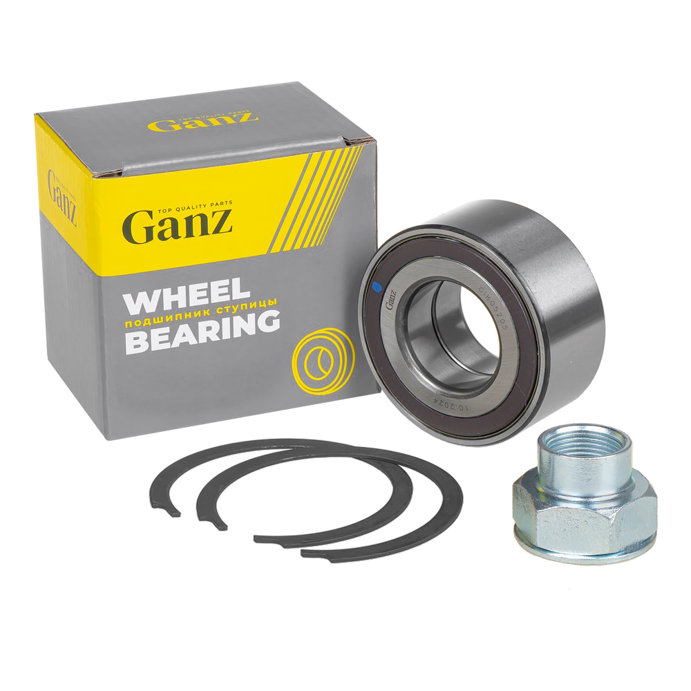 Подшипник ступицы передний OPEL Corsa D GANZ GIK05205