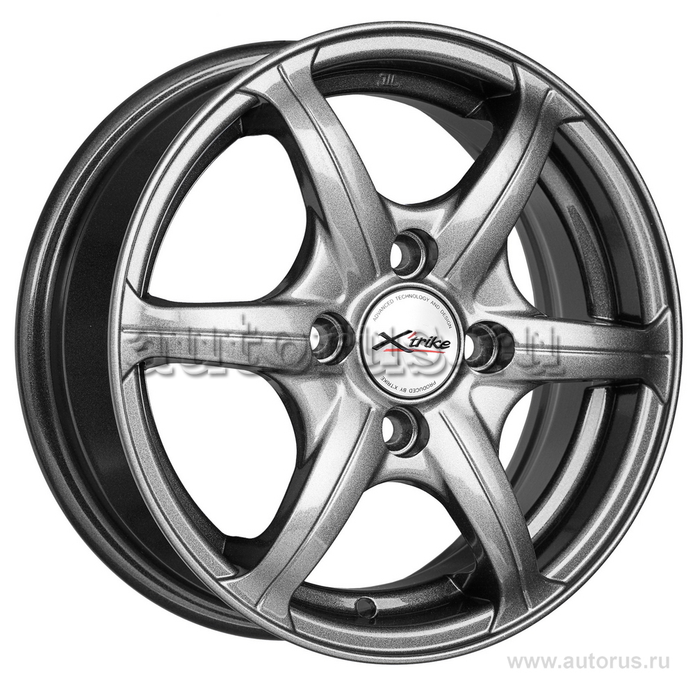 Диск литой R13 5J 4x98/58.5 ET35 X-trike X-101 HSB 4411 X-trike артикул ...