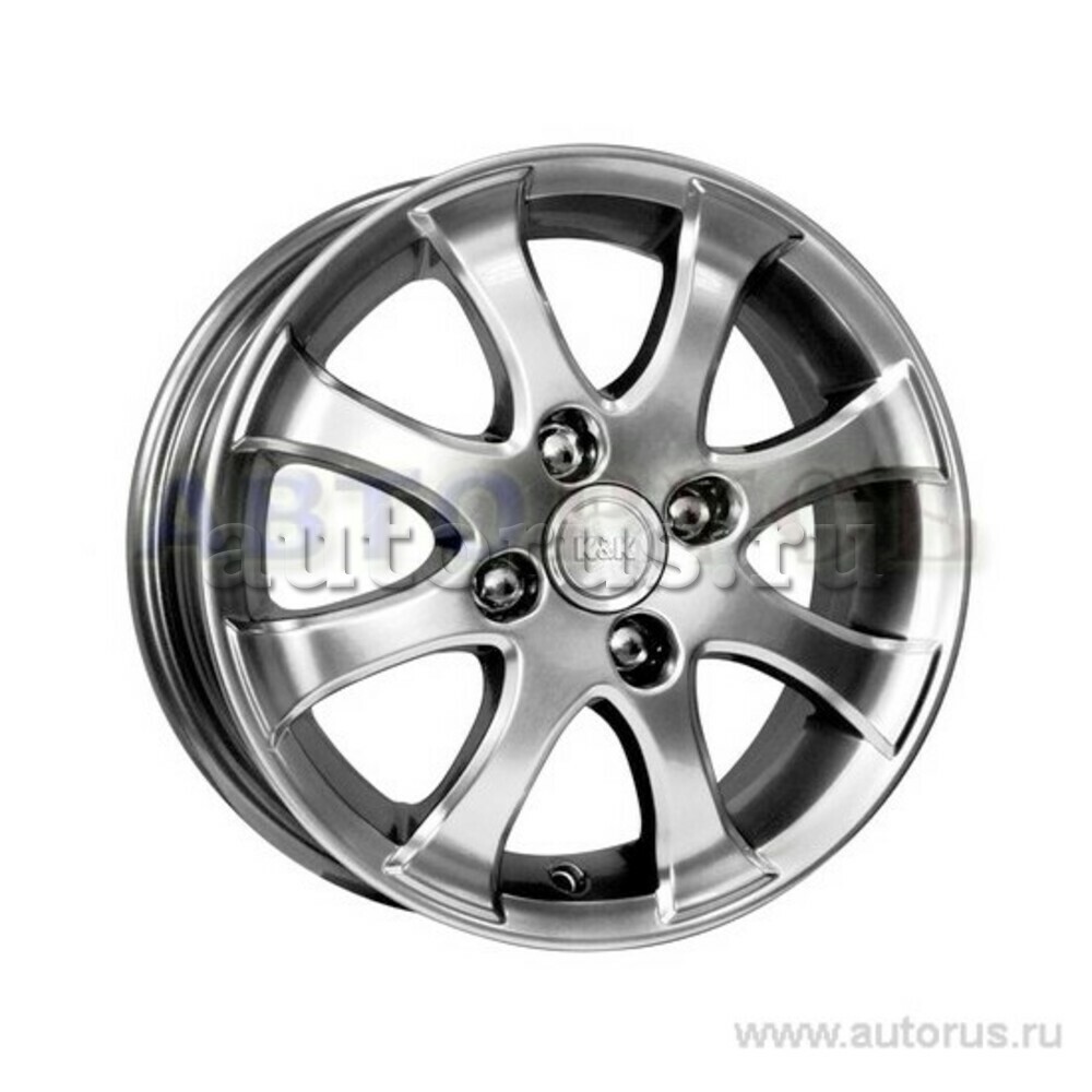 Диск литой R14 5.5J 4x100/56.5 ET49 КИК Тонус платинум 3290 КИК артикул  3290 - цена, характеристики, купить в Москве в интернет-магазине  автозапчастей АВТОРУСЬ