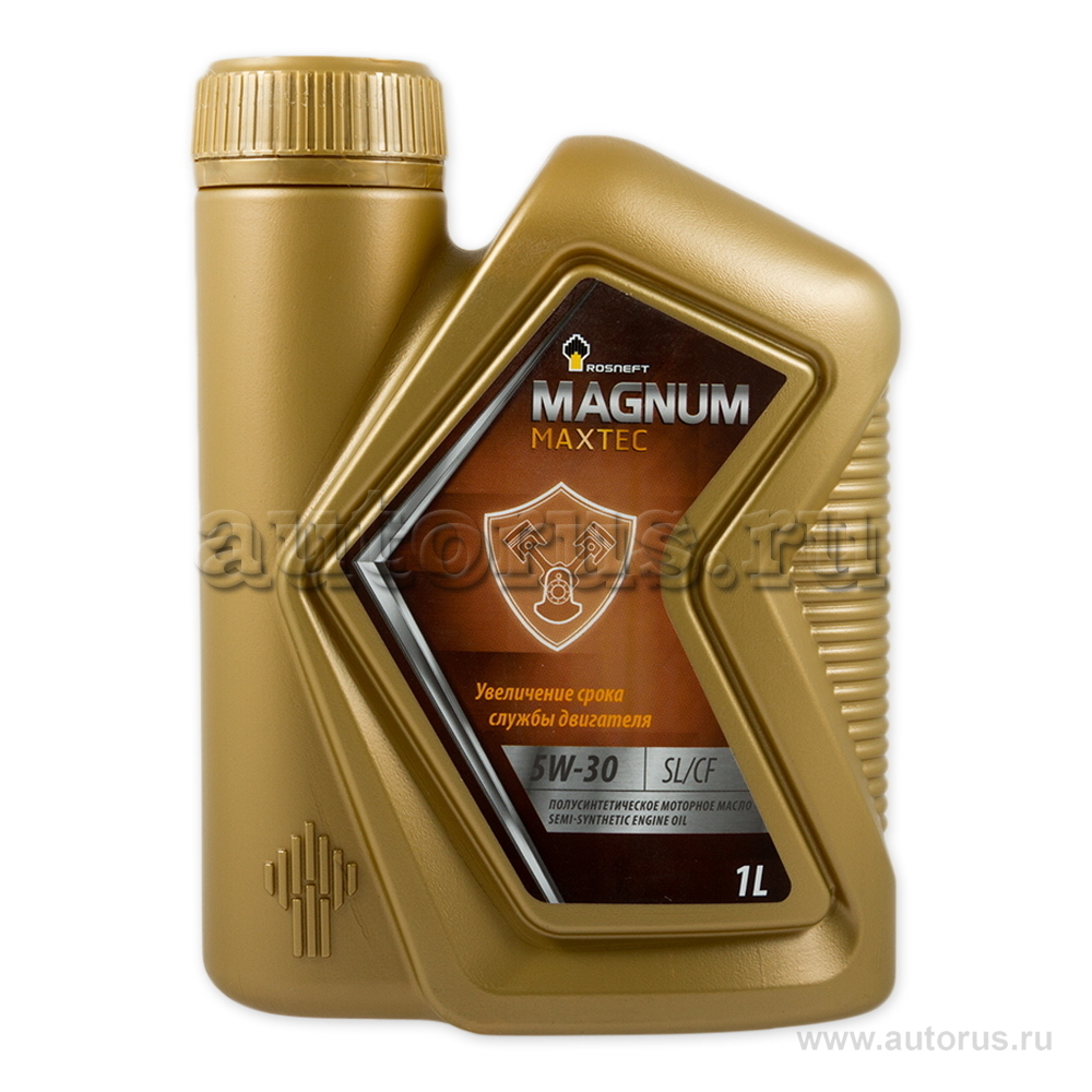 Масло моторное  Magnum Maxtec 5W-30 полусинтетическое 1 л .