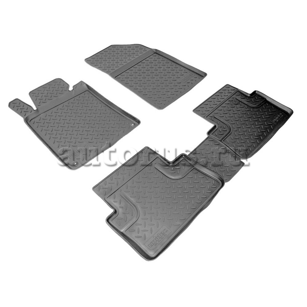 Коврики в салон полиуретан NORPLAST PEUGEOT 508, 2011- черный комплект ...