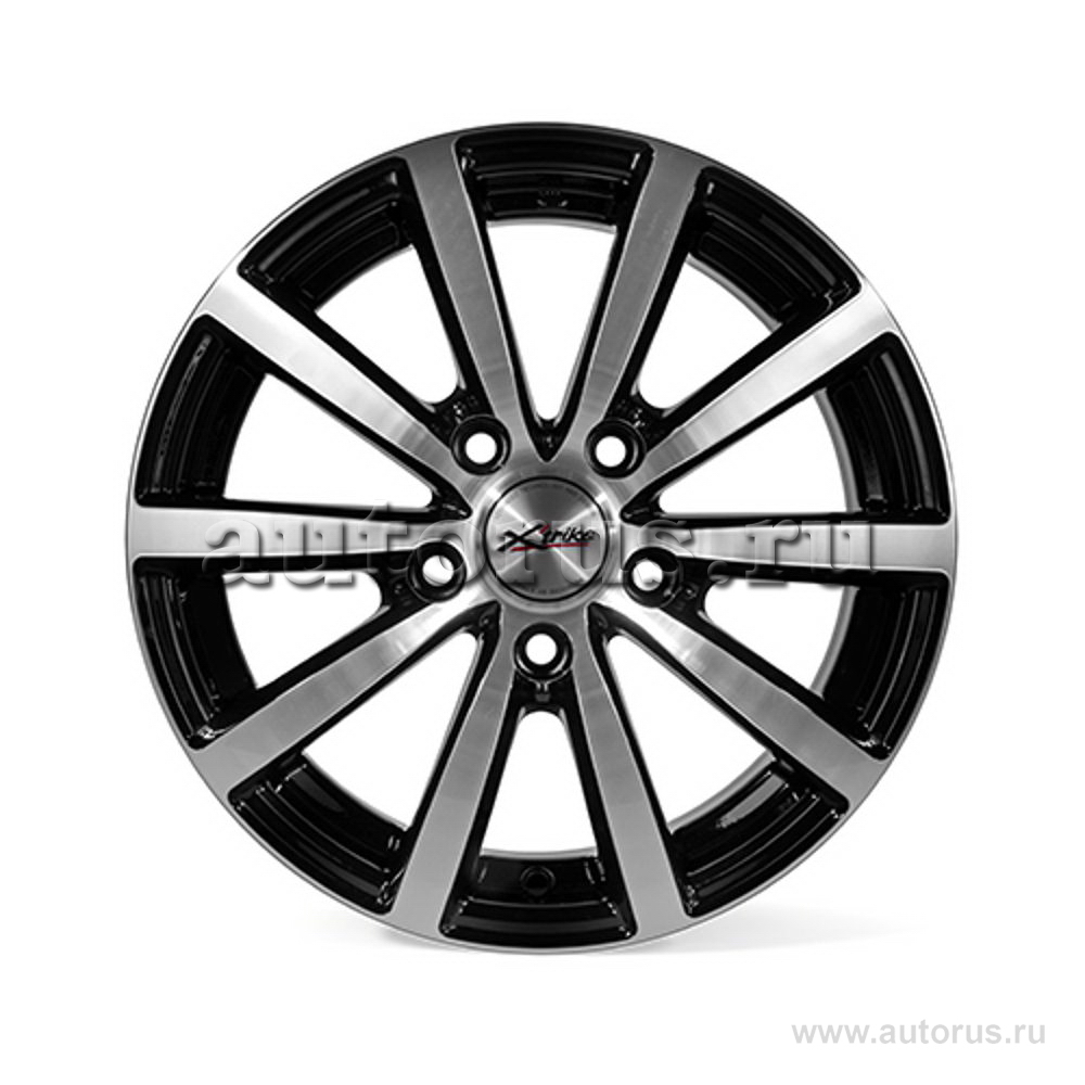 Диск литой R15 6J 5x108/63.35 ET43 X-trike X-115 BK/FP 13309AX X-trike ...