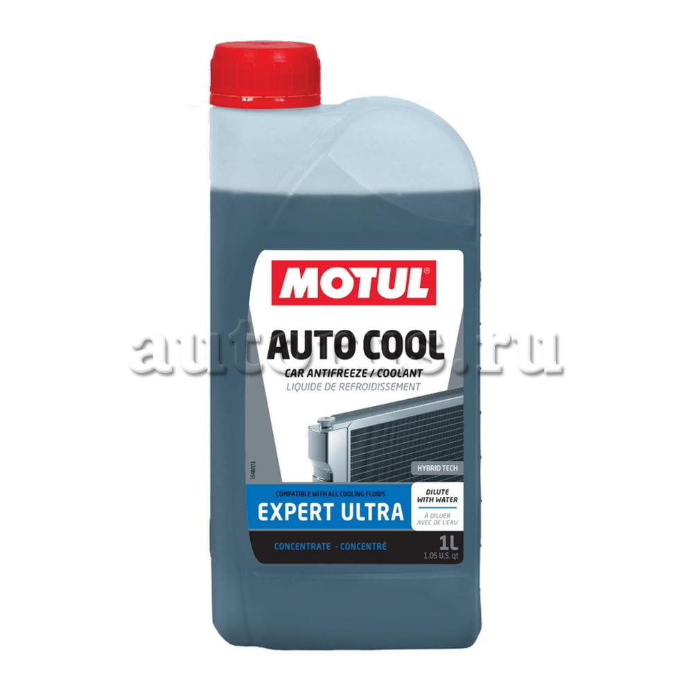 MOTUL 109113 антифриз концентрат AUTO COOL EXPERT ULTRA сине-зеленый 1л.