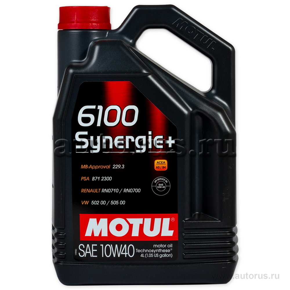 MOTUL 109463 Масло моторное полусинтетика 10W-40 4 л.